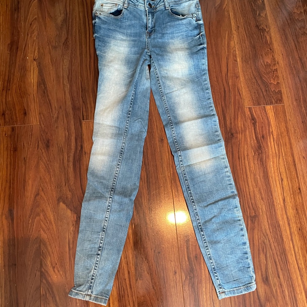 Zara Washed Skinny Jeans